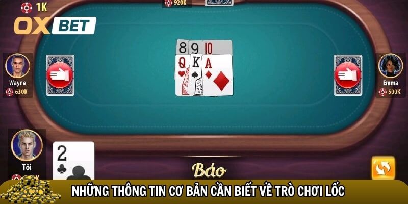 Những thông tin cơ bản cần biết về trò chơi lốc